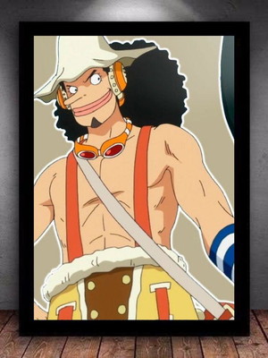 Quadro decorativo usopp one piece