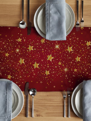 Caminho de mesa 3,00x0,60 natal 01