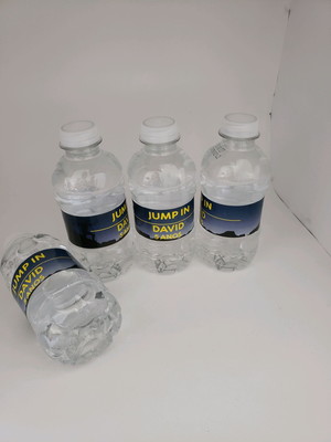 Água personalizada 240ml seu tema