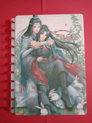Caderno de disco personalizado g você faz a capa