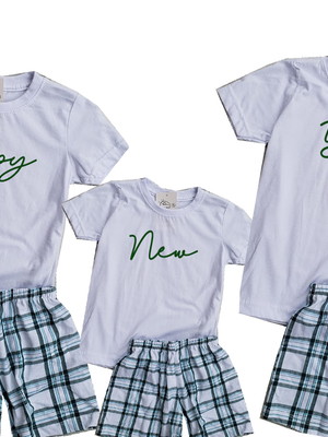 Kit com 3 pijamas reveillon
