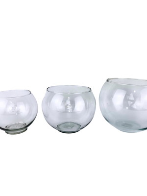 Vaso aquário redondo m