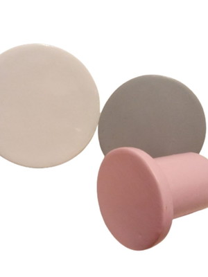 Pendurador , branco, cinza, rosa claro 0004