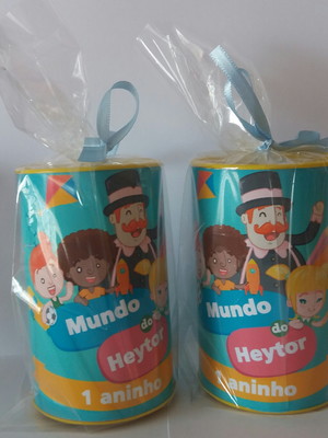 Cofrinho personalizado mundo bita