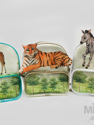 Mochila - zoológico 3d