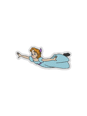 Patch bordado termocolante peter pan - wendy