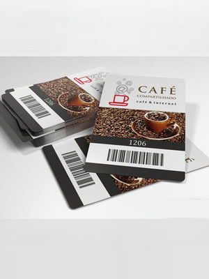 Comandas para consumo personalizada em pvc