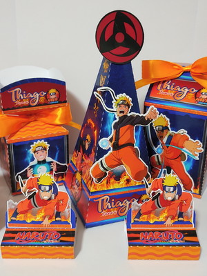 Kit 30 itens - naruto
