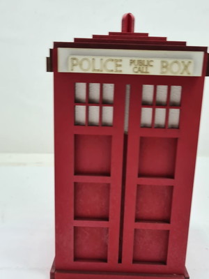 Cabine doctor who cofre miniatura em mdf