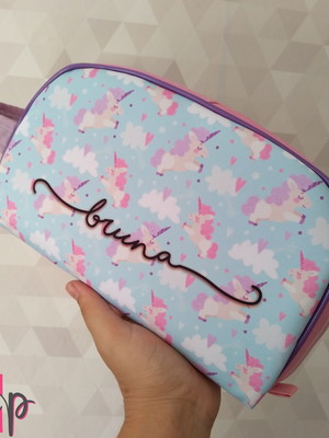 Nécessaire personalizada grande com nome