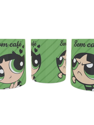 Caneca personalizada com café e sem café docinho