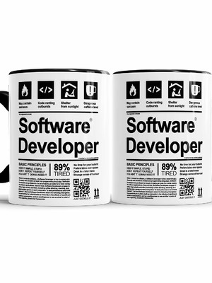 Caneca desenvolvedor de software