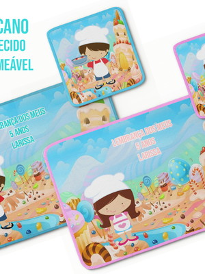 Jogo americano confeitaria