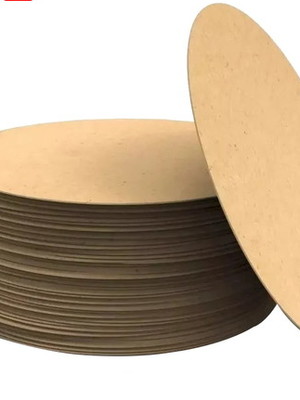 4 sousplat mdf 3mm tamanho 30cm
