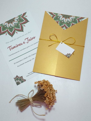 Convite com envelope -6