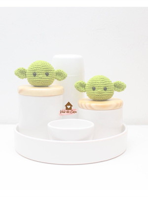 Kit higiene baby yoda star wars - 5 peças