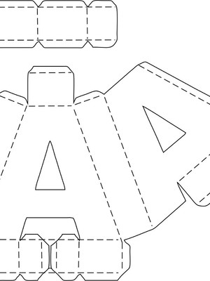 Letras 3d png ,svg ,pdf ,silhouette corte manual com tesoura