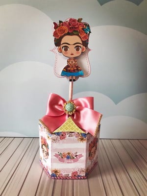 Caixa flor frida