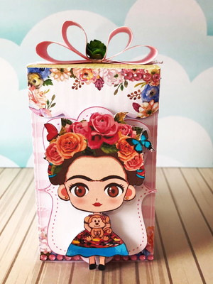 Caixa cubo frida