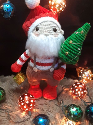 Papai noel amigurumi