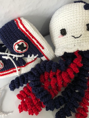 Kit presente recém-nascido amigurumi