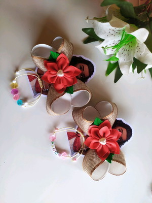 Lembrancinha moana laço/pulseira