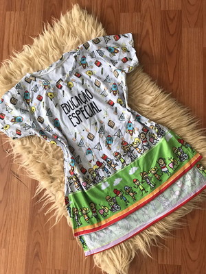Vest legging profissões, educação especial