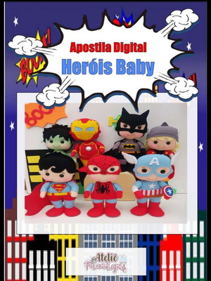 Apostila digital super heróis