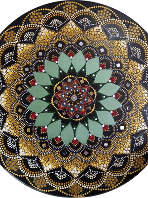 Mandala da prosperidade e saúde "60 cm