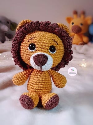 Amigurumi leão