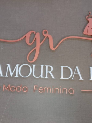 Logo em mdf 80cm pintada (descrição no anúncio)