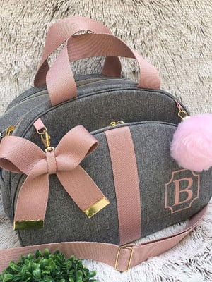Kit lux bolsa g, mochila m e trocador