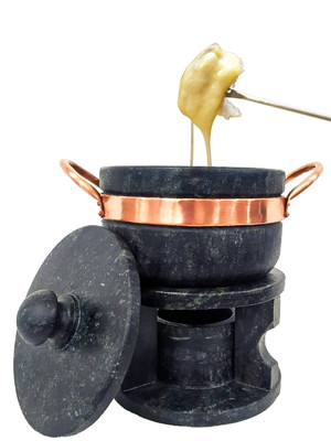Fondue pedra sabão 800ml curado