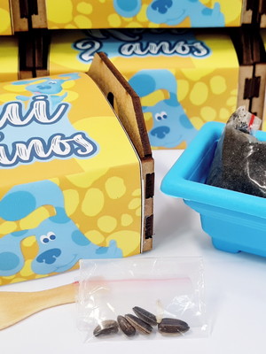 Kit caixote com cinta personalizada