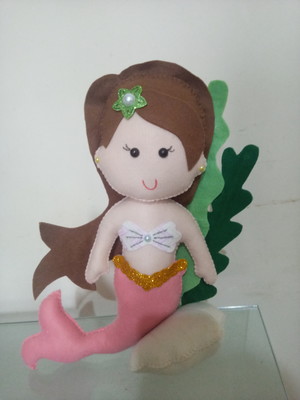 Sereia em feltro