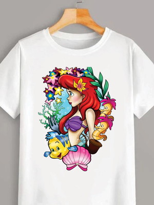 Camiseta infantil ou adulto - ariel 2