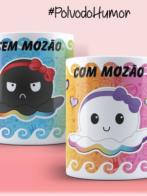 Caneca polvo com mozão/sem mozão