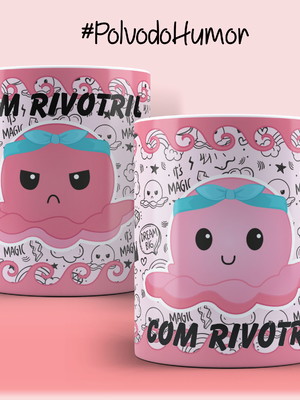Caneca polvo com rivotril/sem rivotril