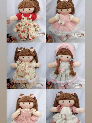 Boneca de pano 40 cm