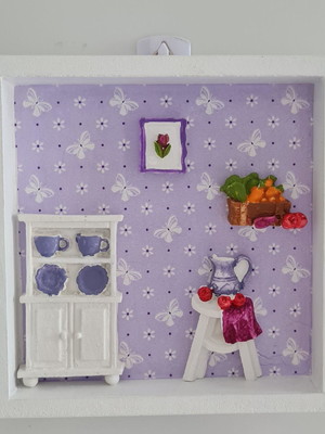 Quadro miniatura cozinha
