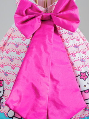 Vestido da hello kitty