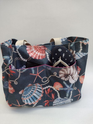 Bolsa de praia impermeável mar