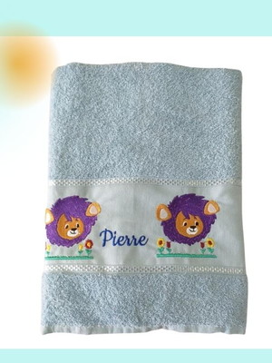 Toalha de banho personalizada