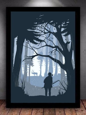 Quadro decorativo the last of us playstation