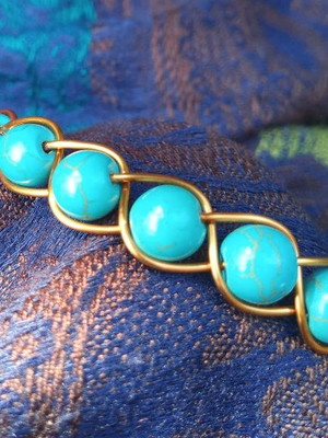 Pulseira turquesa