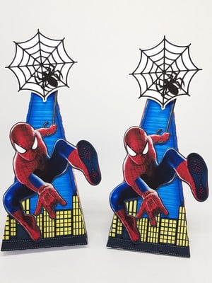 Caixa cone homem aranha