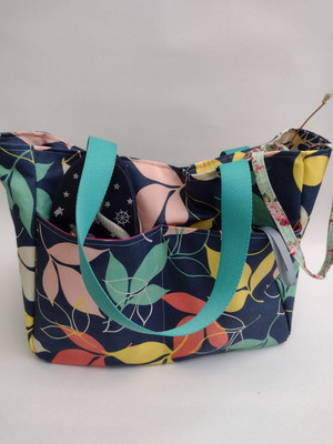 Bolsa de praia impermeável folhagens