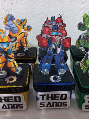 Lembrancinha transformers