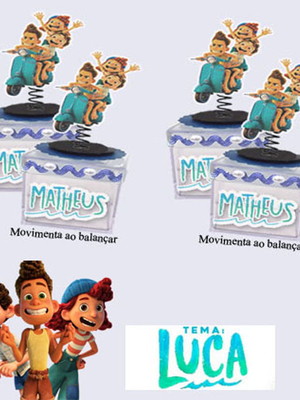 Caixinhas decoradas com movimento