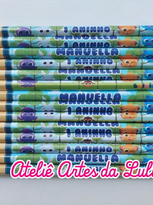 Lápis personalizado bolofofos